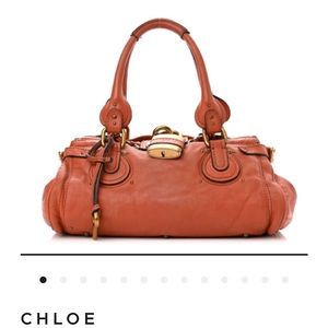 Chloe Paddington bag! Light brown vintage look. Well loved